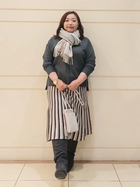 自由区 L 藤原 コーディネート画像