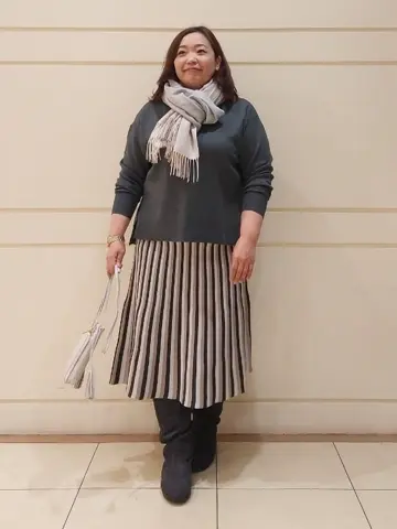 自由区 L 藤原 コーディネート画像