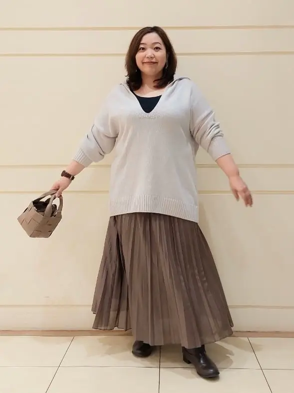 自由区 L 藤原 コーディネート画像