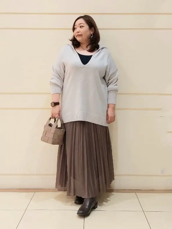 自由区 L 藤原 コーディネート画像