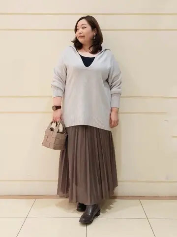 自由区 L 藤原 コーディネート画像