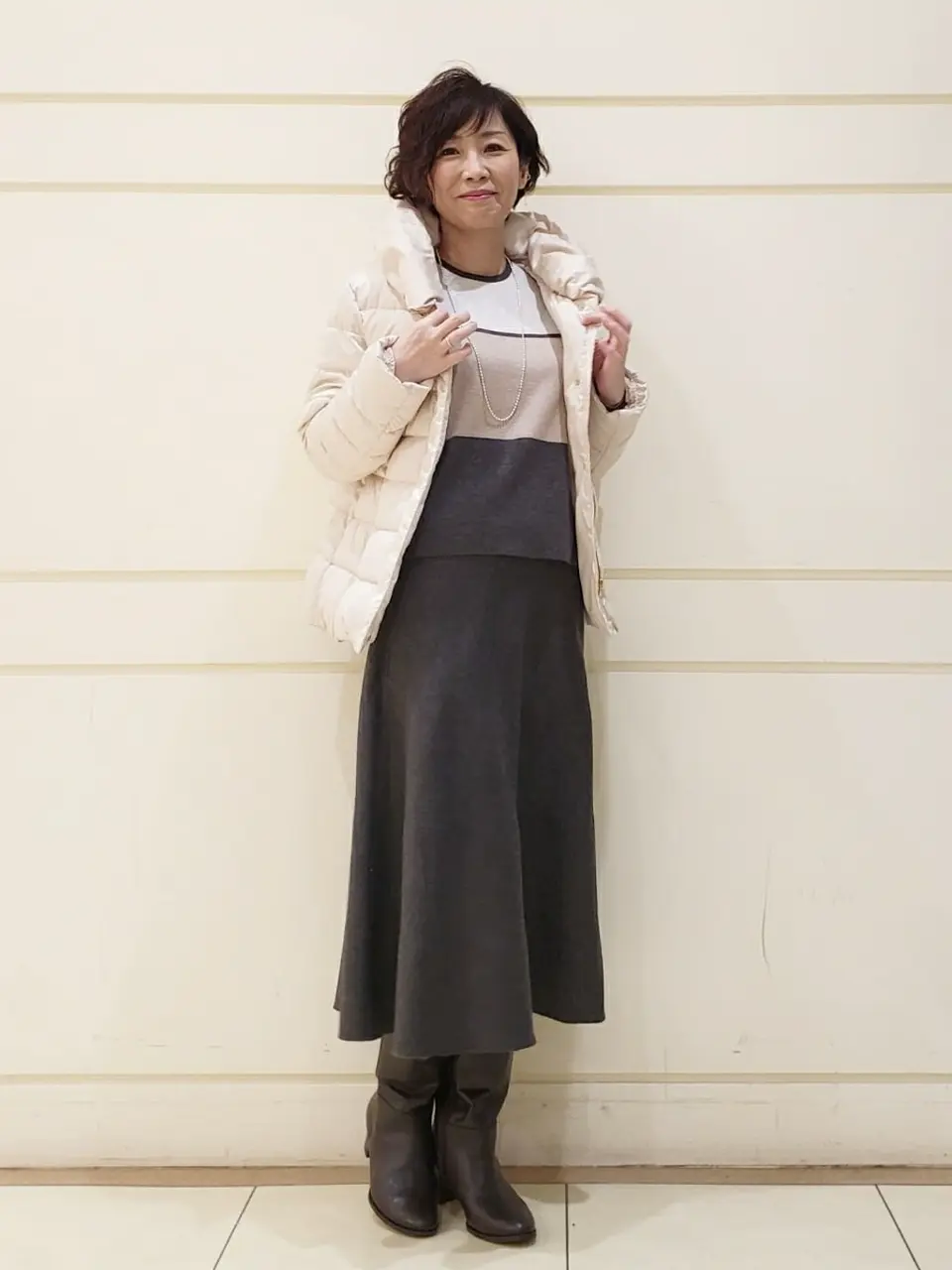 自由区 L maruri コーディネート画像