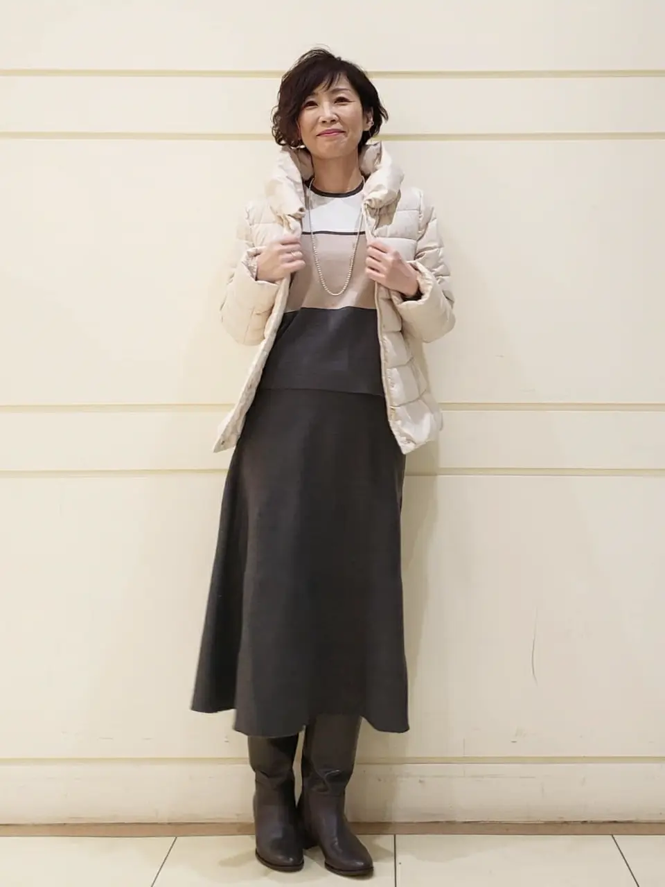 自由区 L maruri コーディネート画像