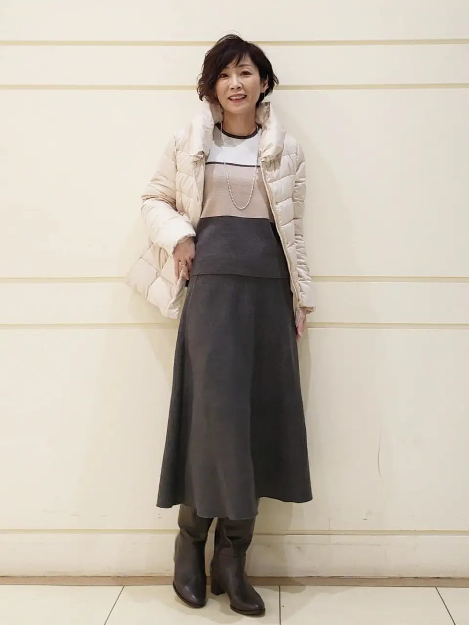 自由区 L maruri コーディネート画像