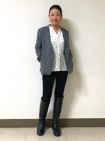 自由区 L 坂本 コーディネート画像