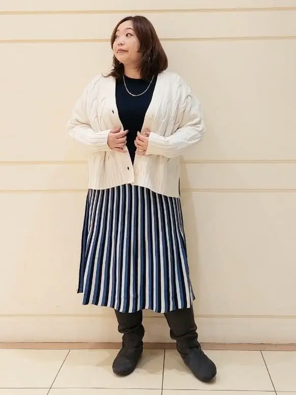 自由区 L 藤原 コーディネート画像