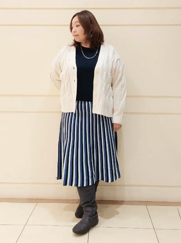 自由区 L 藤原 コーディネート画像