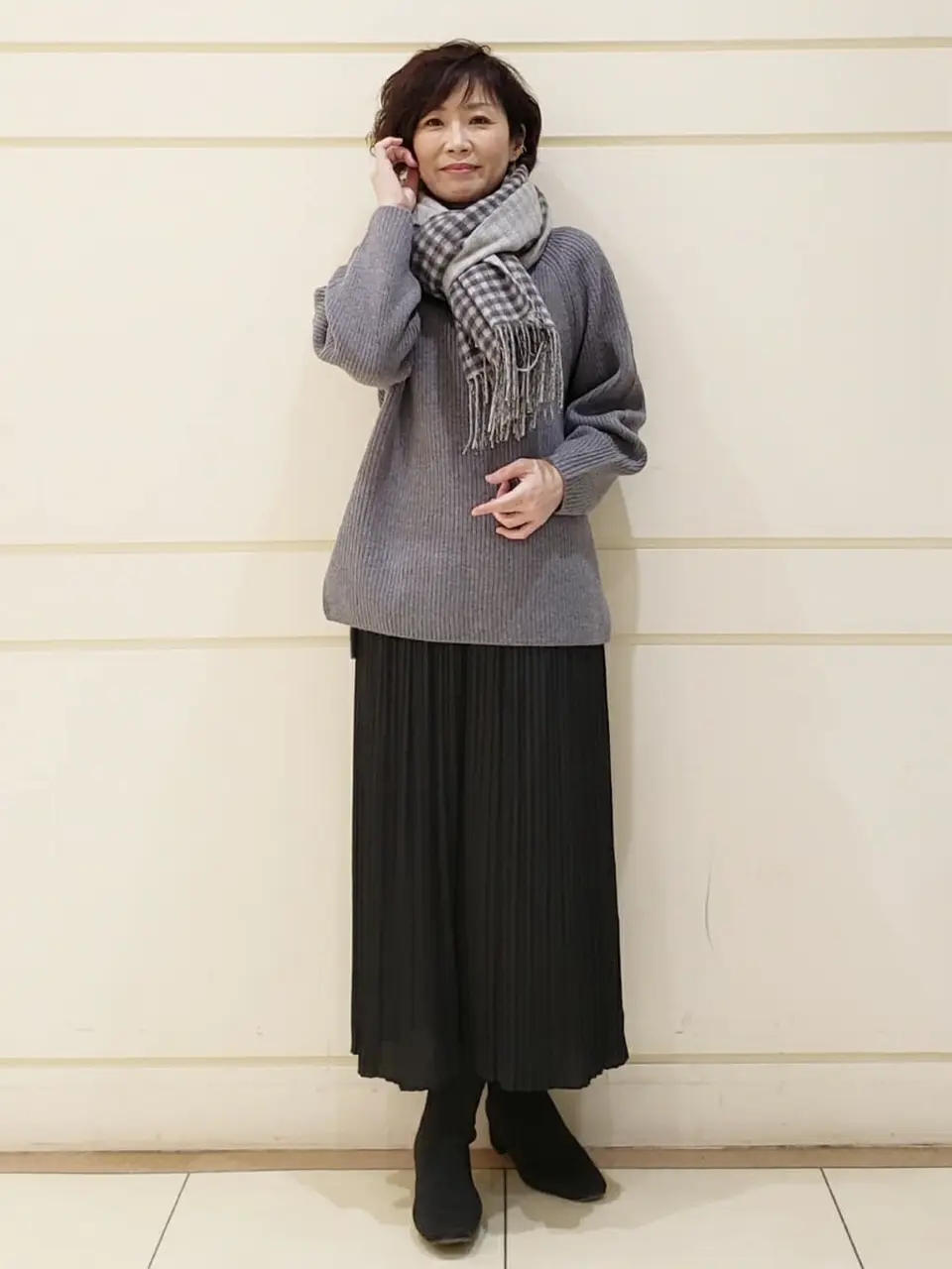 自由区 L maruri コーディネート画像