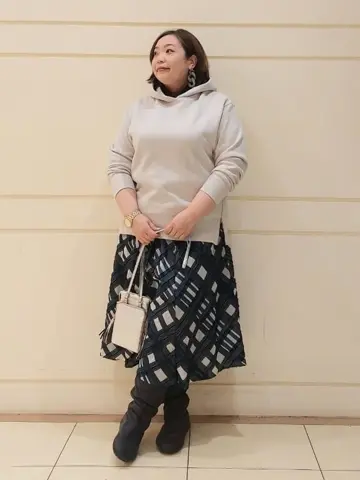 自由区 L 藤原 コーディネート画像