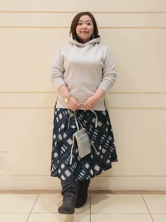 自由区 L 藤原 コーディネート画像