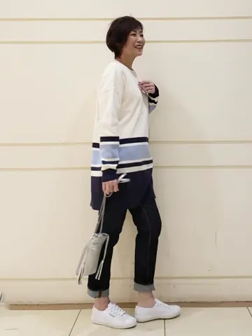 自由区 L maruri コーディネート画像