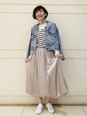 自由区 L maruri コーディネート画像