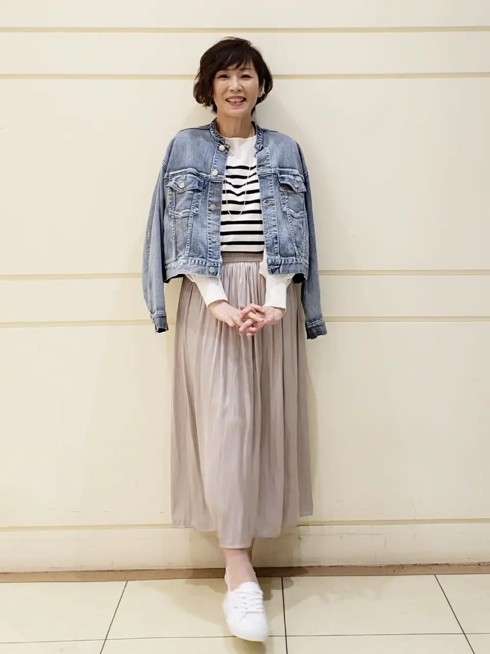 自由区 L maruri コーディネート画像