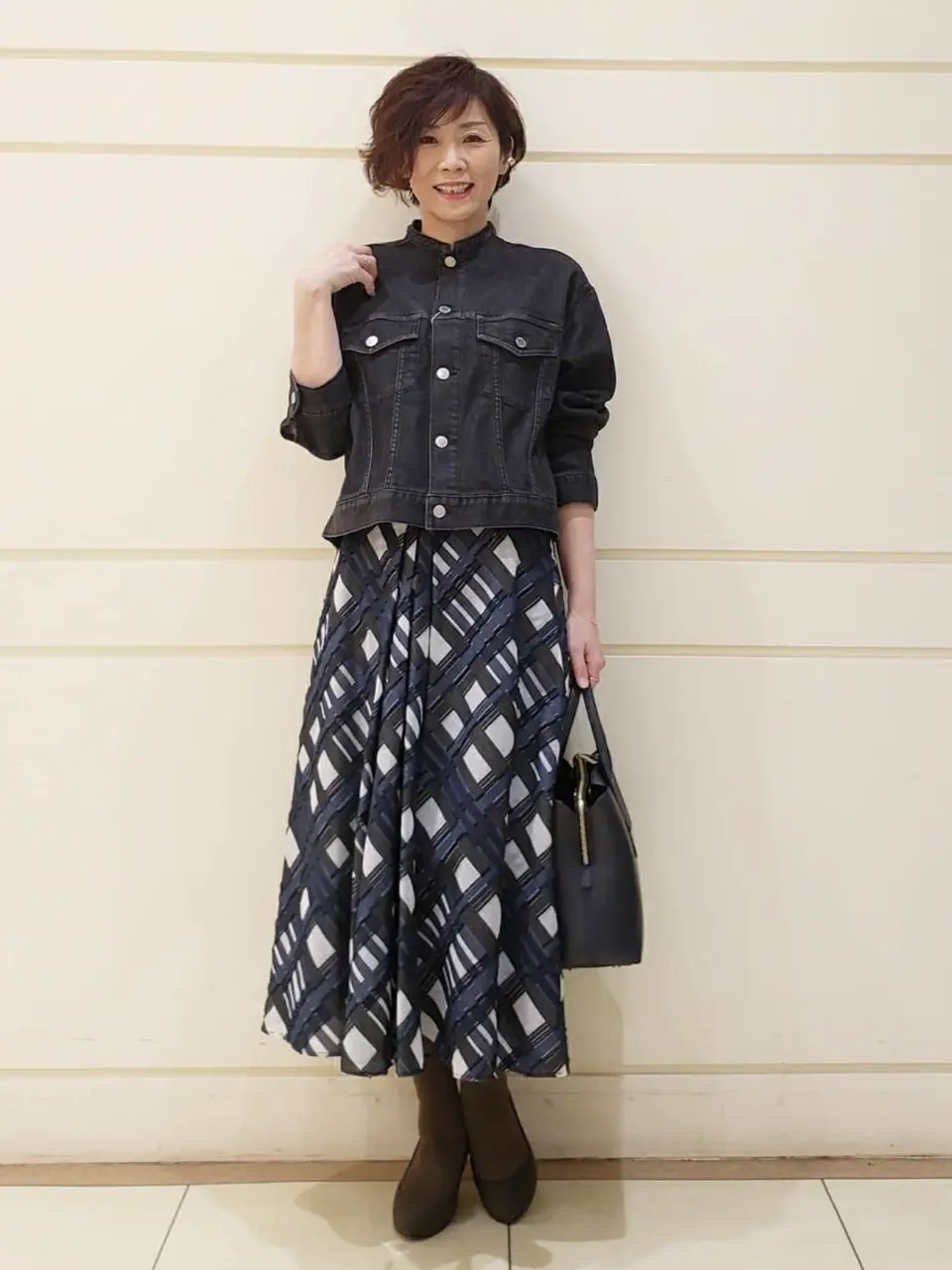 自由区 L maruri コーディネート画像