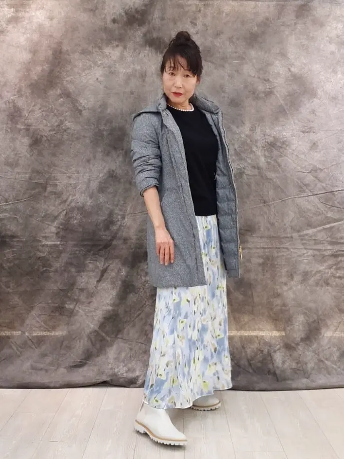 自由区 L 廣本 コーディネート画像