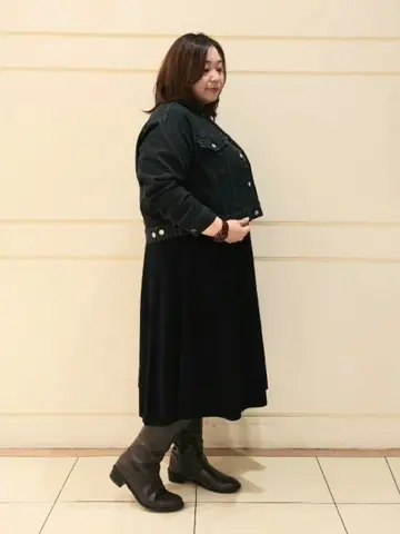 自由区 L 藤原 コーディネート画像