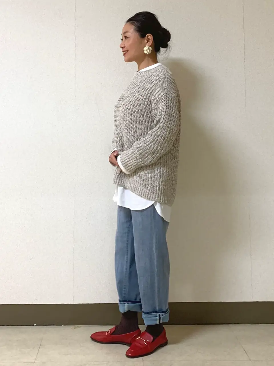 自由区 L 坂本 コーディネート画像