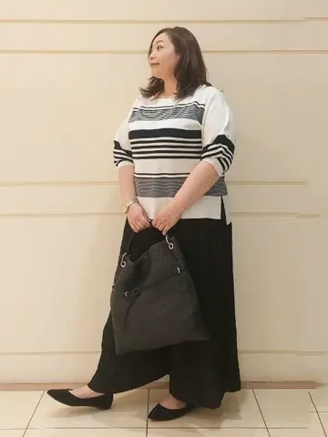 自由区 L 藤原 コーディネート画像