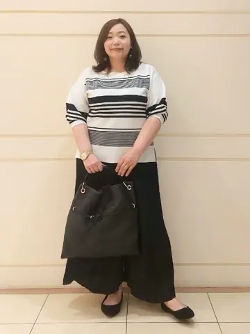 自由区 L 藤原 コーディネート画像