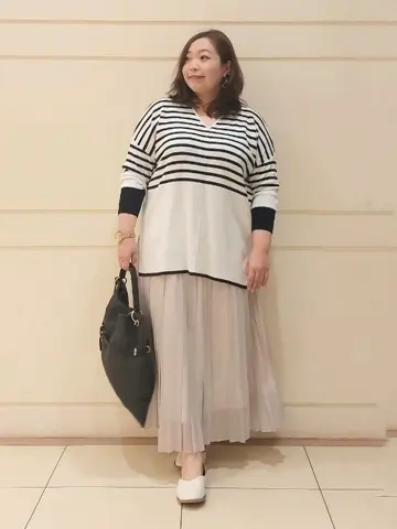 自由区 L 藤原 コーディネート画像