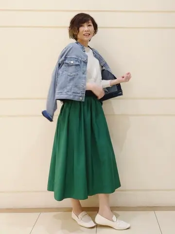 自由区 L maruri コーディネート画像