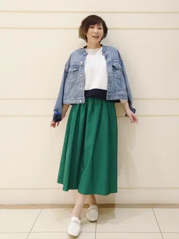 自由区 L maruri コーディネート画像