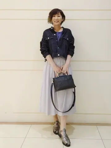 自由区 L maruri コーディネート画像