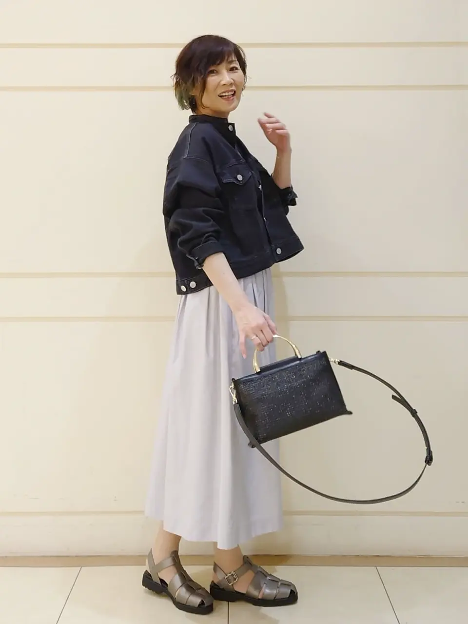 自由区 L maruri コーディネート画像