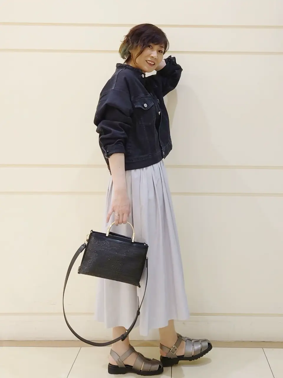 自由区 L maruri コーディネート画像