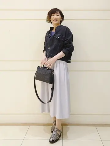 自由区 L maruri コーディネート画像