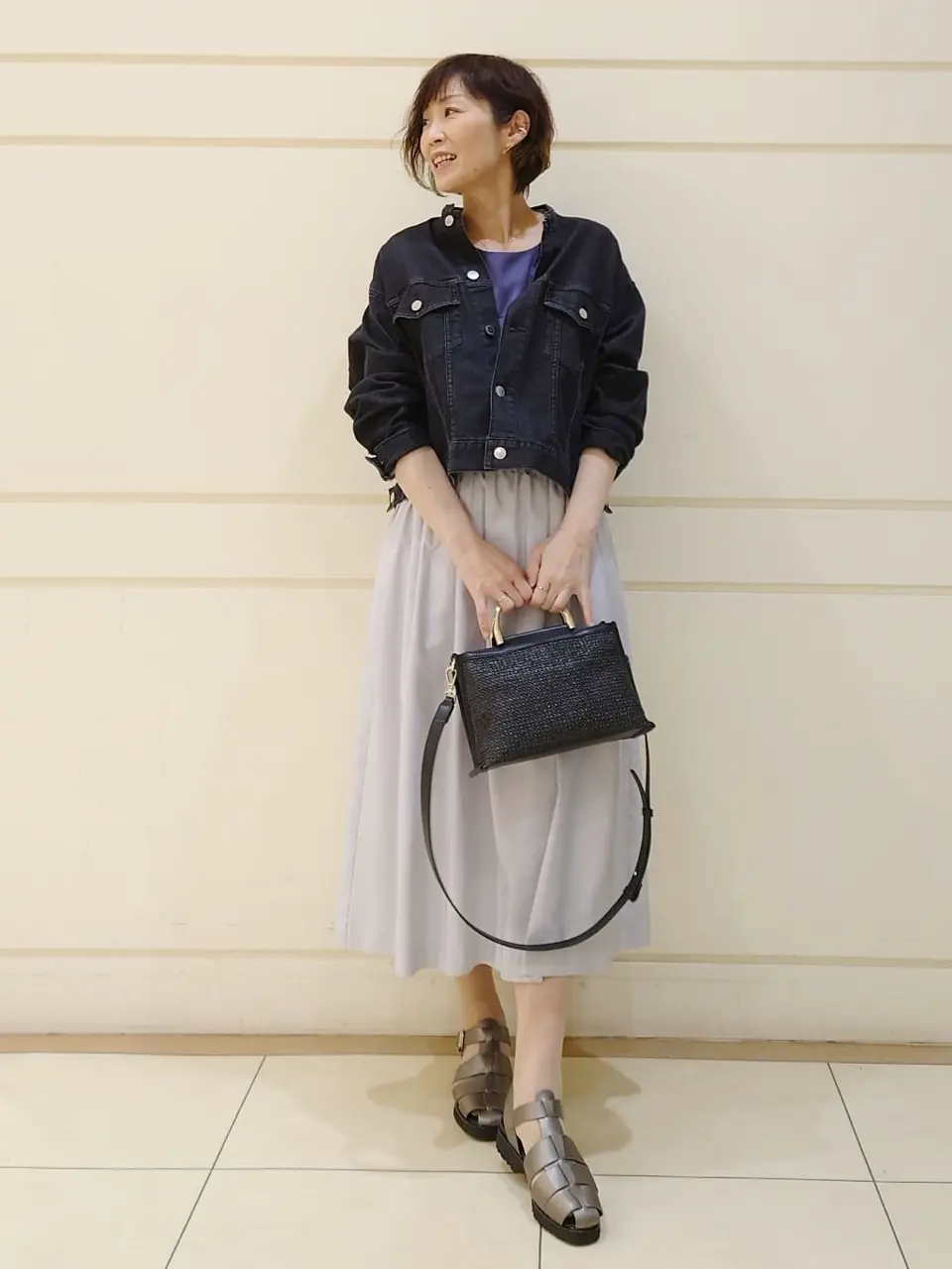 自由区 L maruri コーディネート画像