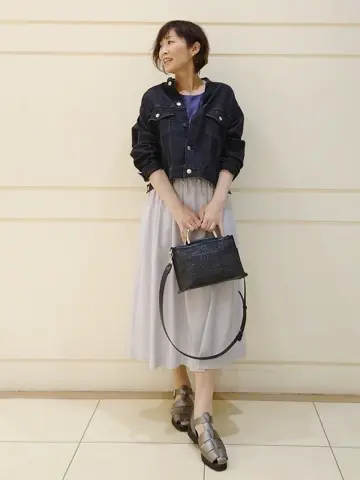 自由区 L maruri コーディネート画像