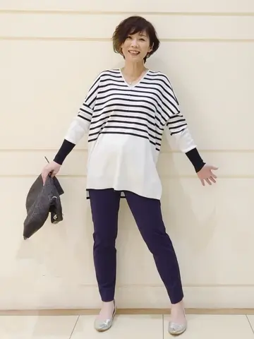 自由区 L maruri コーディネート画像