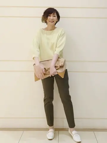 自由区 L maruri コーディネート画像