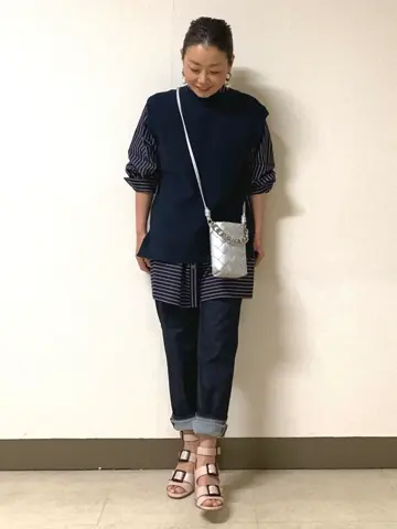 自由区 L 坂本 コーディネート画像