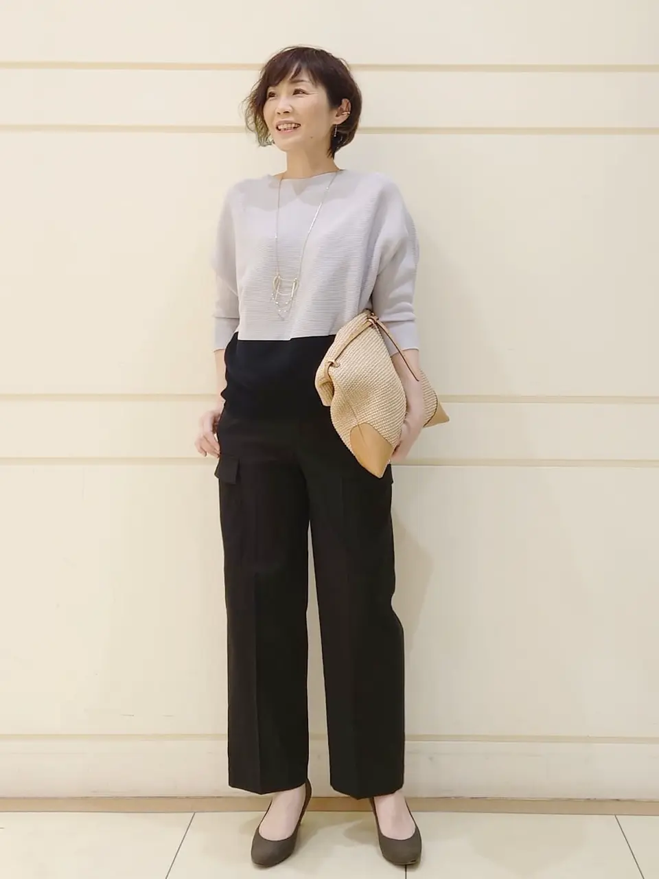 自由区 L maruri コーディネート画像