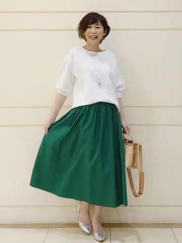 自由区 L maruri コーディネート画像