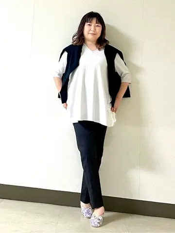 自由区 L 土居 コーディネート画像