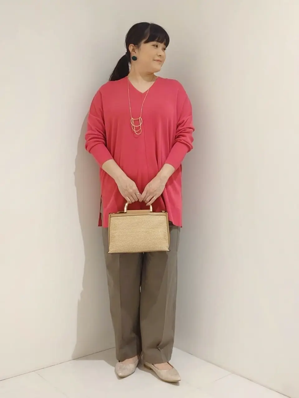 自由区 L 山村 コーディネート画像