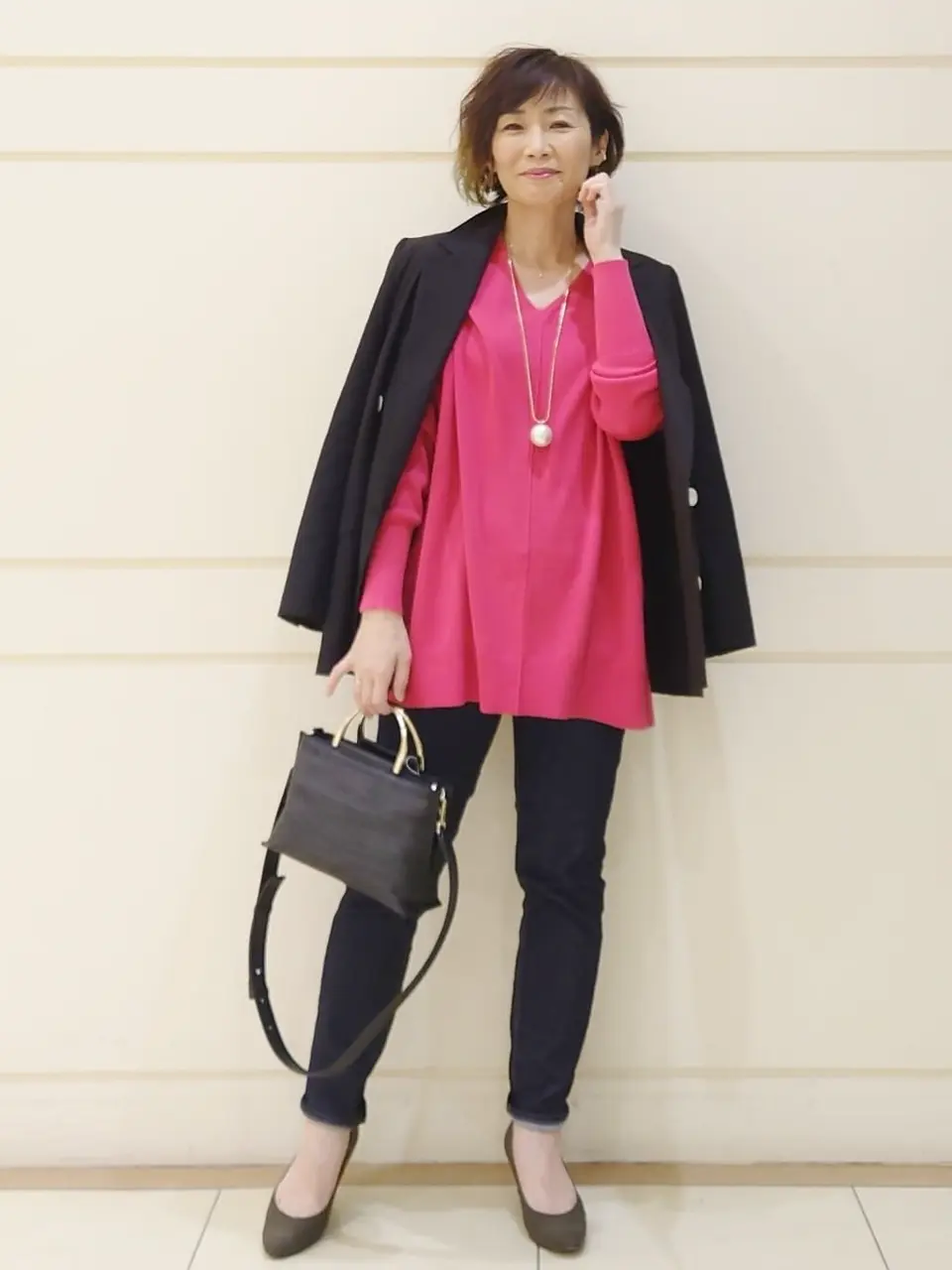 自由区 L maruri コーディネート画像