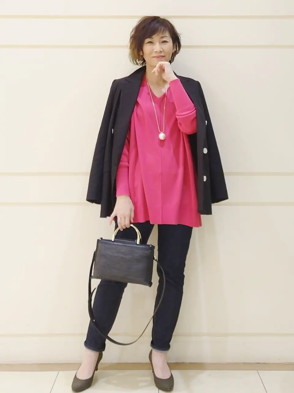 自由区 L maruri コーディネート画像