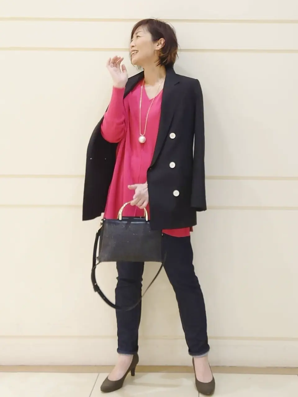 自由区 L maruri コーディネート画像