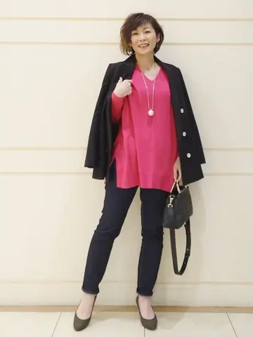 自由区 L maruri コーディネート画像