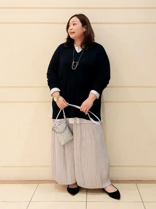 自由区 L 藤原 コーディネート画像