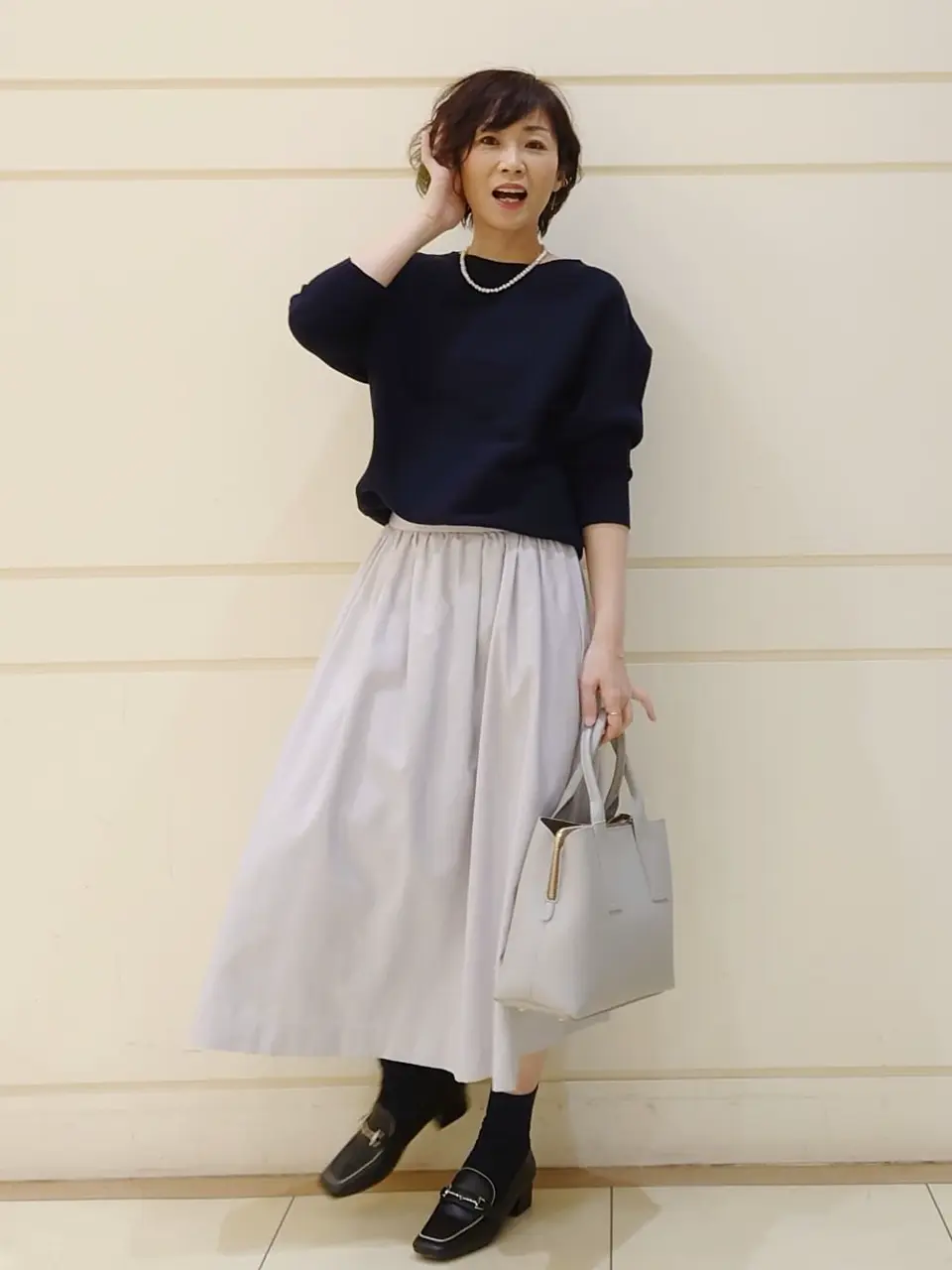 自由区 L maruri コーディネート画像