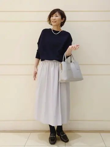 自由区 L maruri コーディネート画像