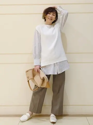 自由区 L maruri コーディネート画像