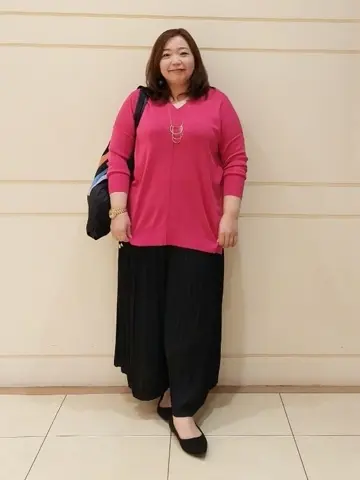 自由区 L 藤原 コーディネート画像