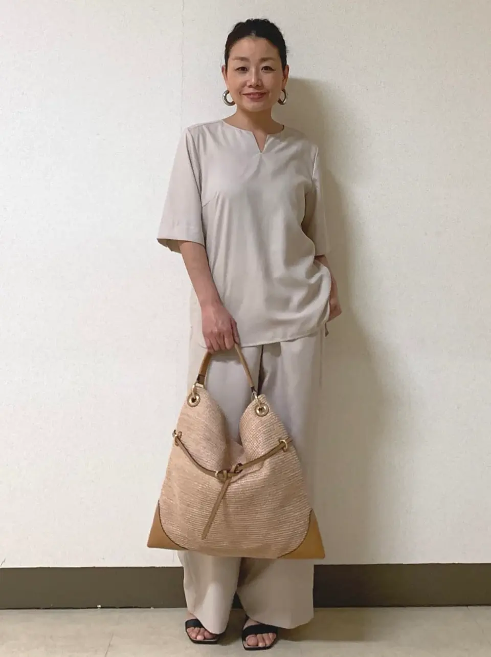 自由区 L 坂本 コーディネート画像