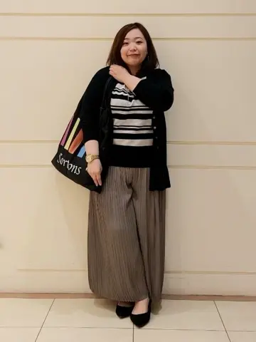 自由区 L 藤原 コーディネート画像